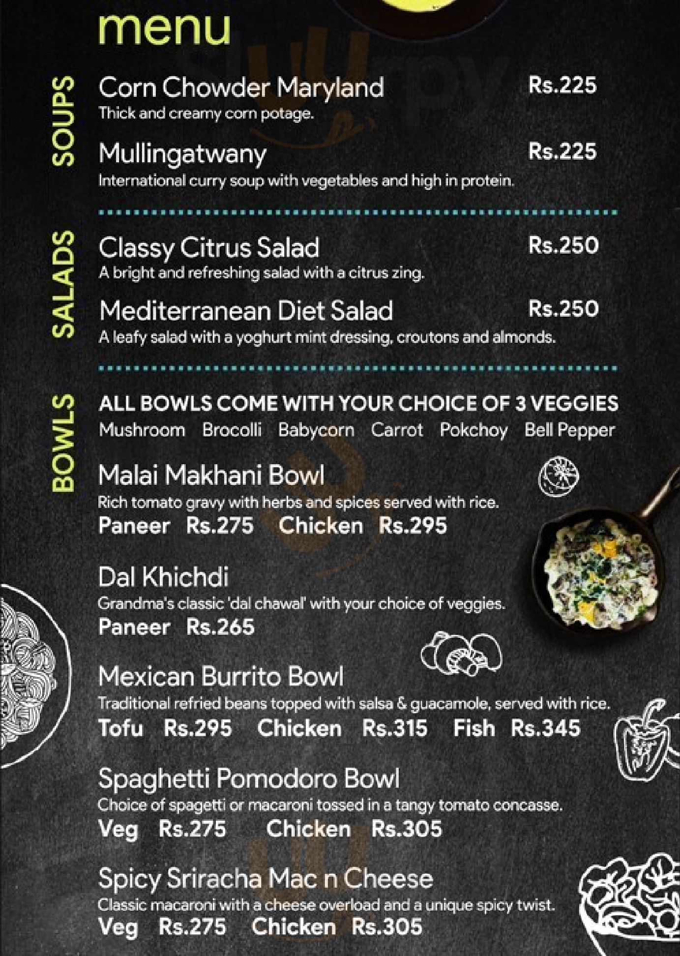 United Bowl Of Nations Mumbai Menu - 1