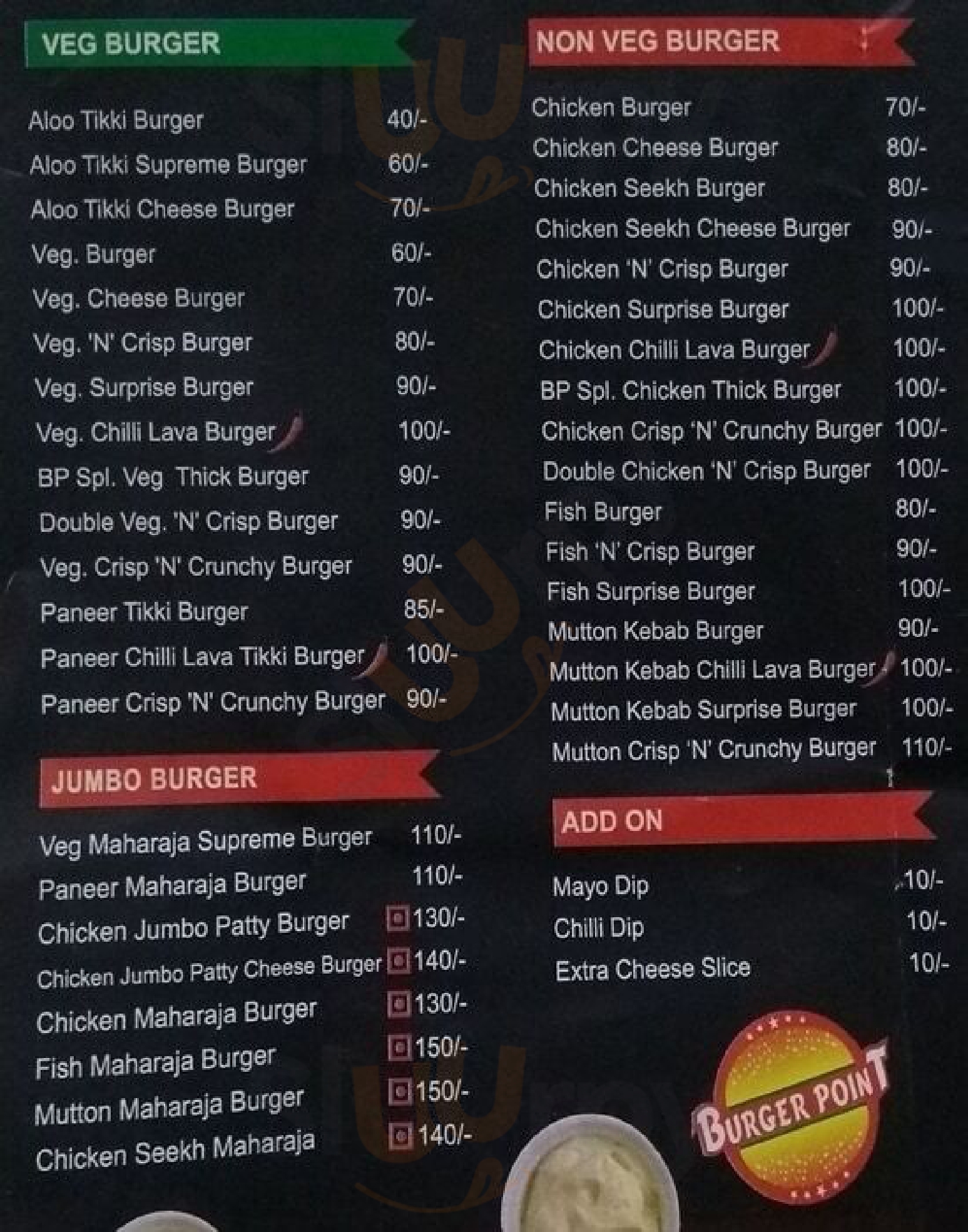 Burgero New Delhi Menu - 1