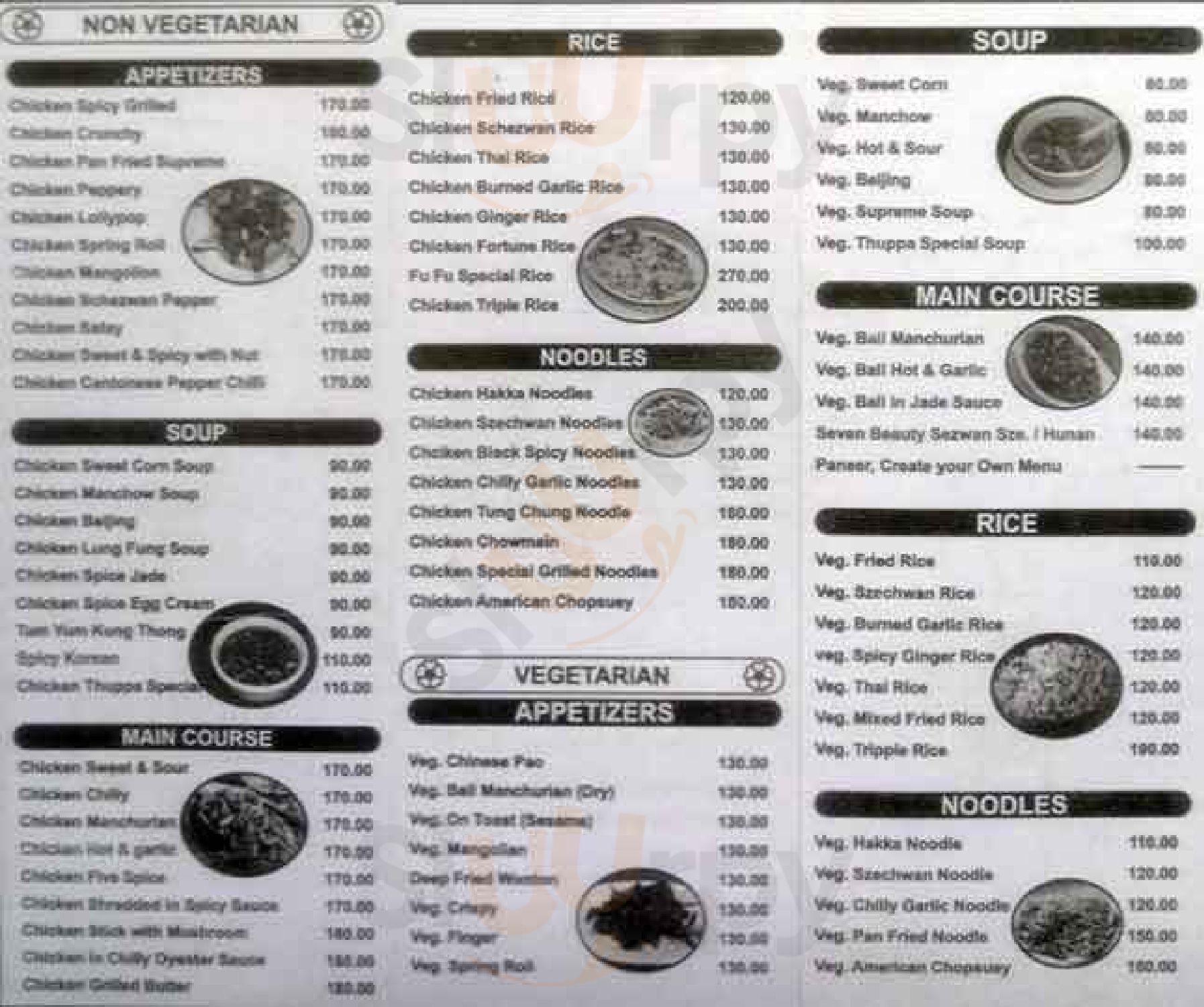 Fu Fu Chinese Food Mumbai Menu - 1