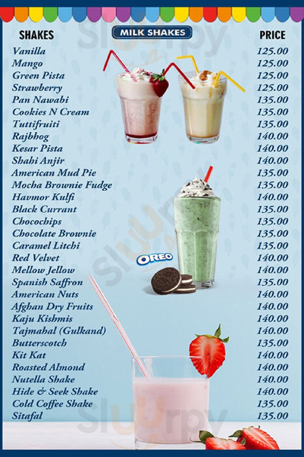 Amul Ice Cream Mumbai Menu - 1