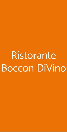 Ristorante Boccon Di Vino, Montalcino