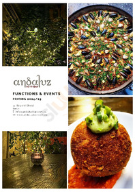 Andaluz menu