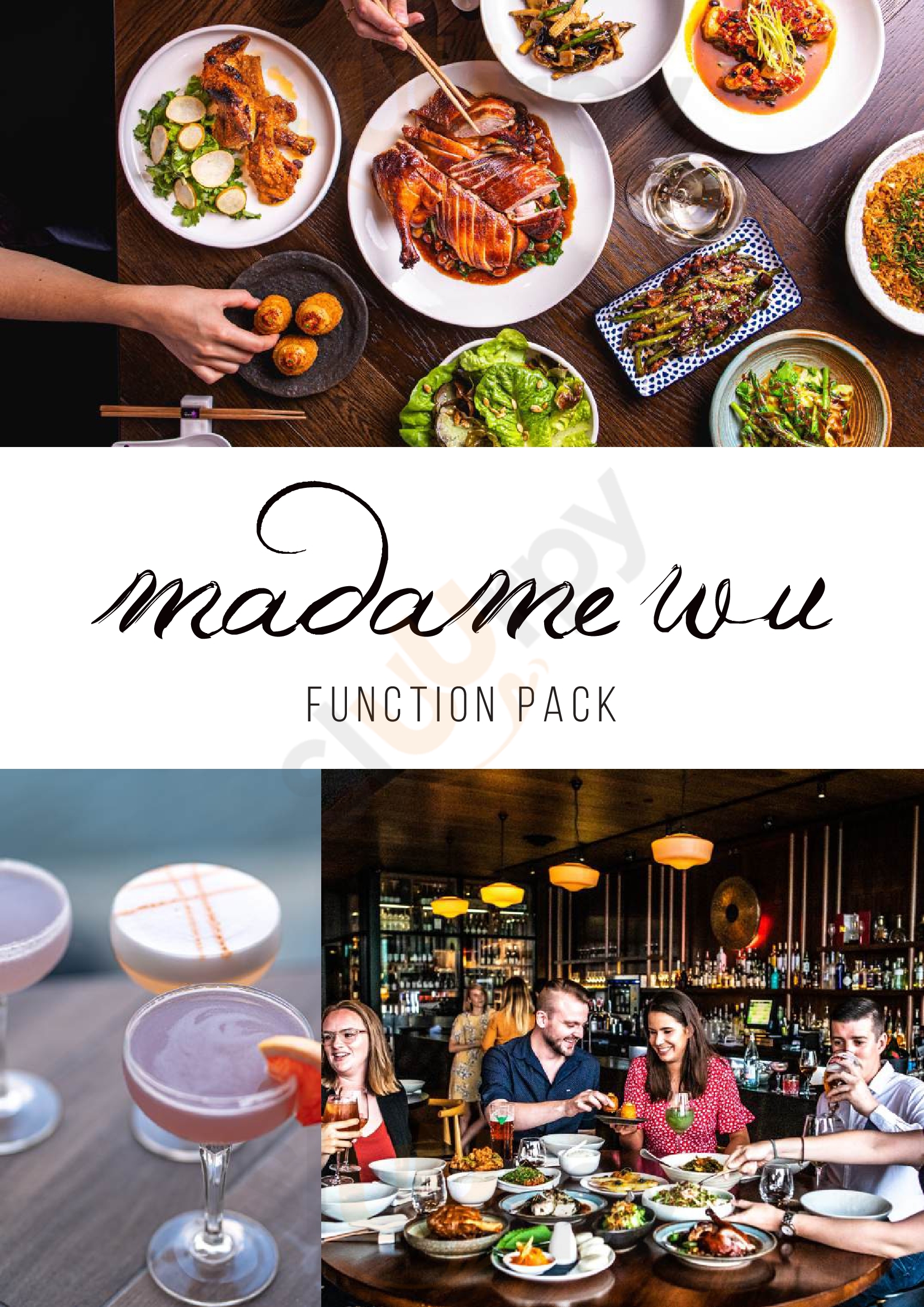 Madame Wu Brisbane Menu - 1