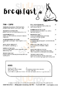 Room For A Pony menu