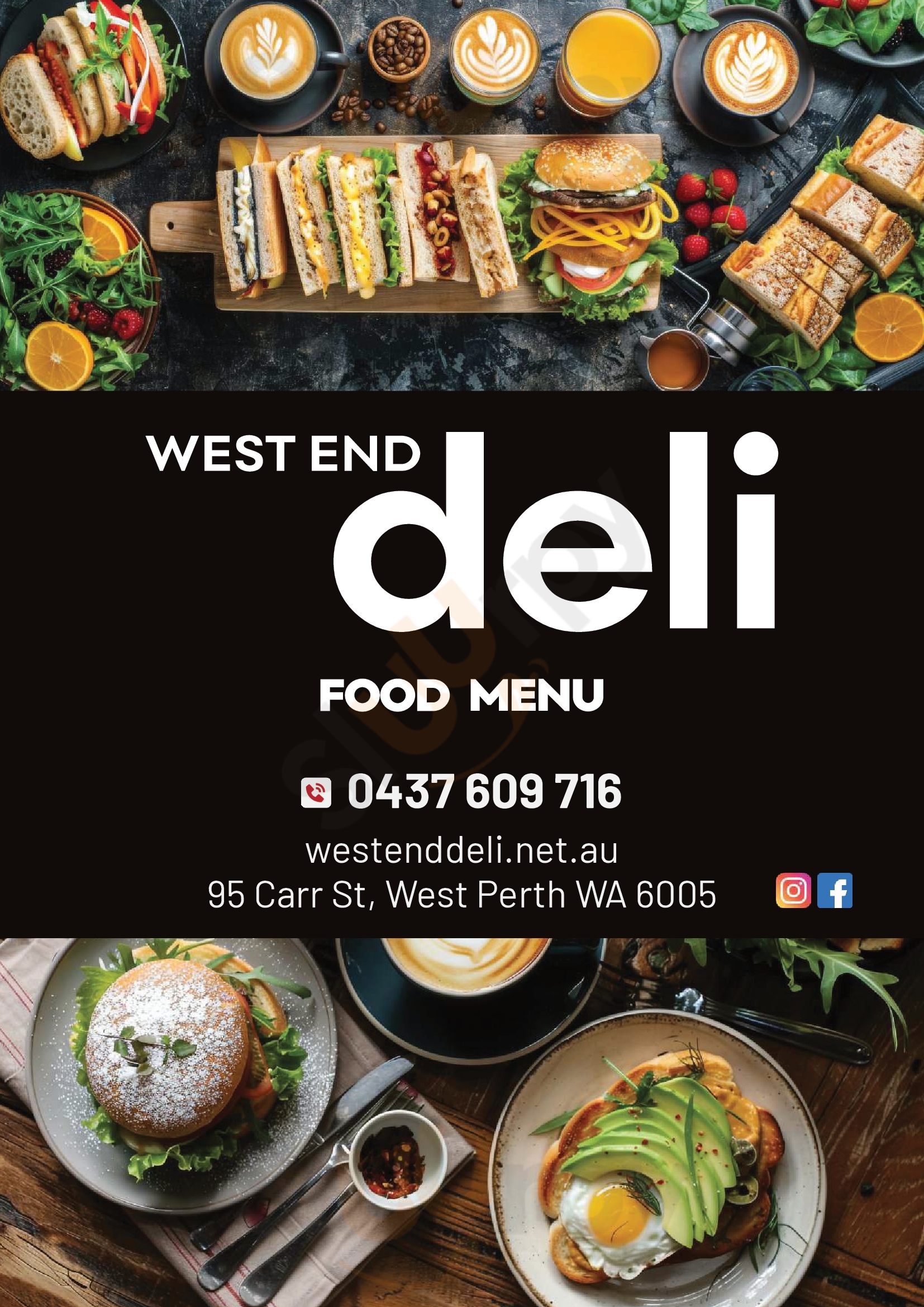 West End Deli Perth Menu - 1
