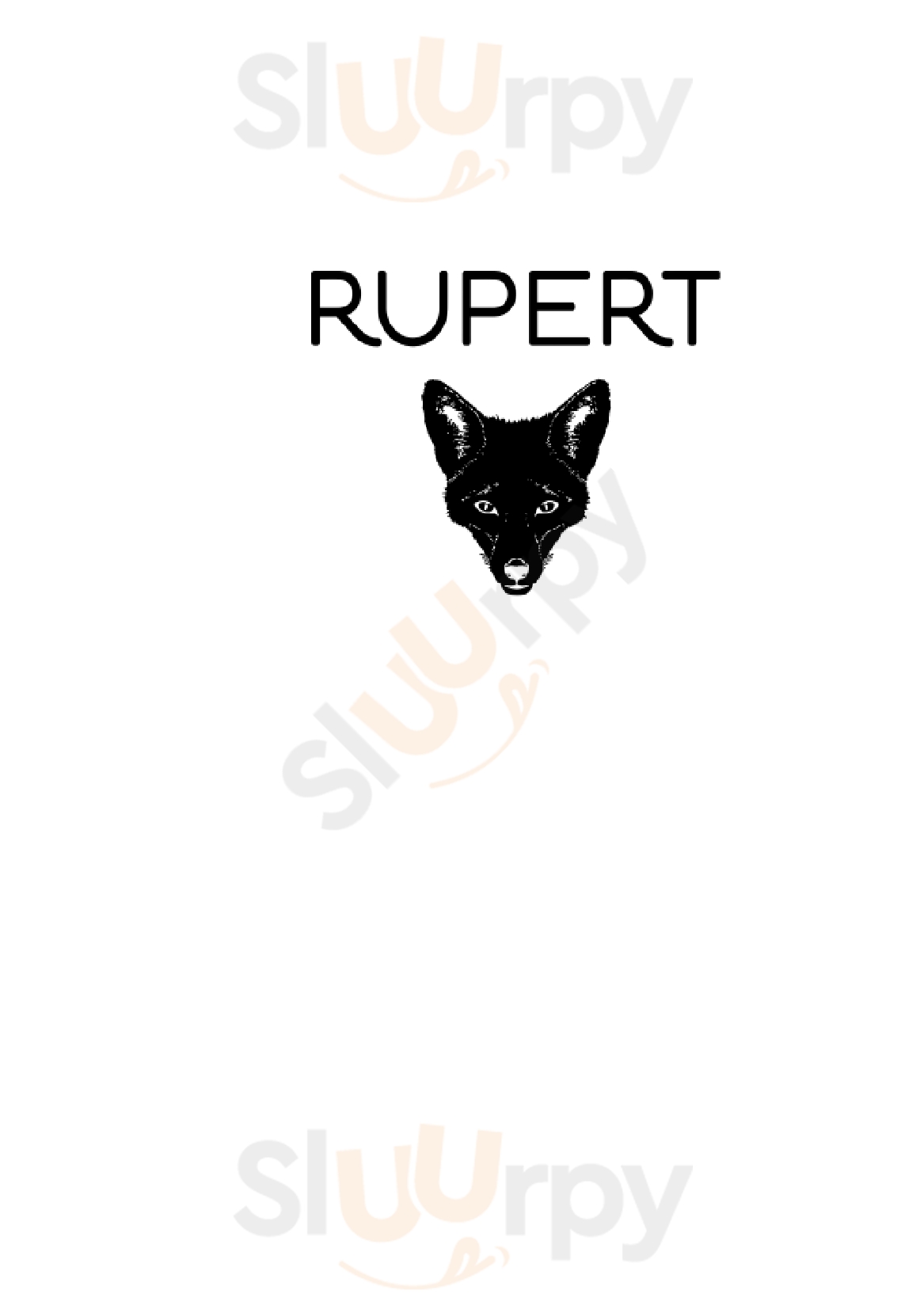 Rupert On Rupert Collingwood Menu - 1