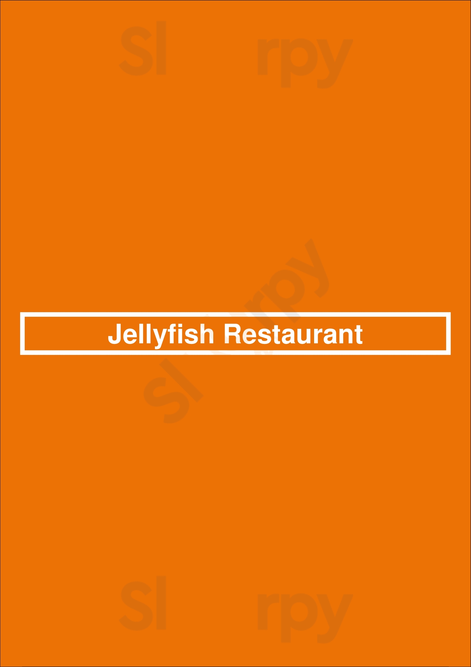 Jellyfish Restaurant Brisbane Menu - 1