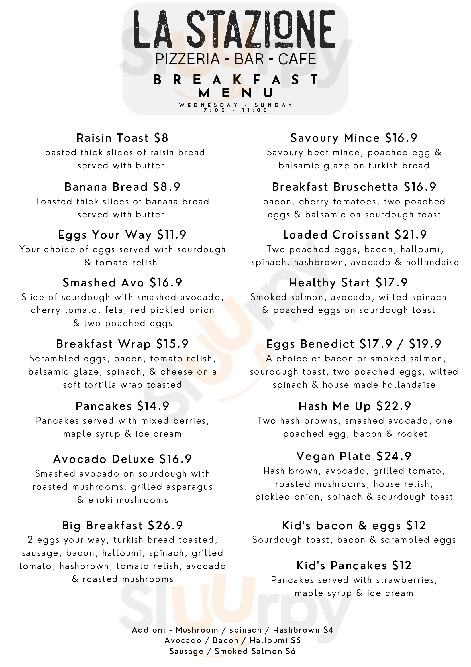 Main Menu - La Stazione