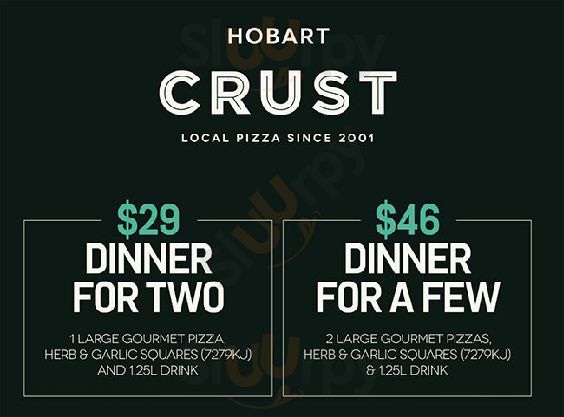 Crust Pizza Hobart Menu - 1