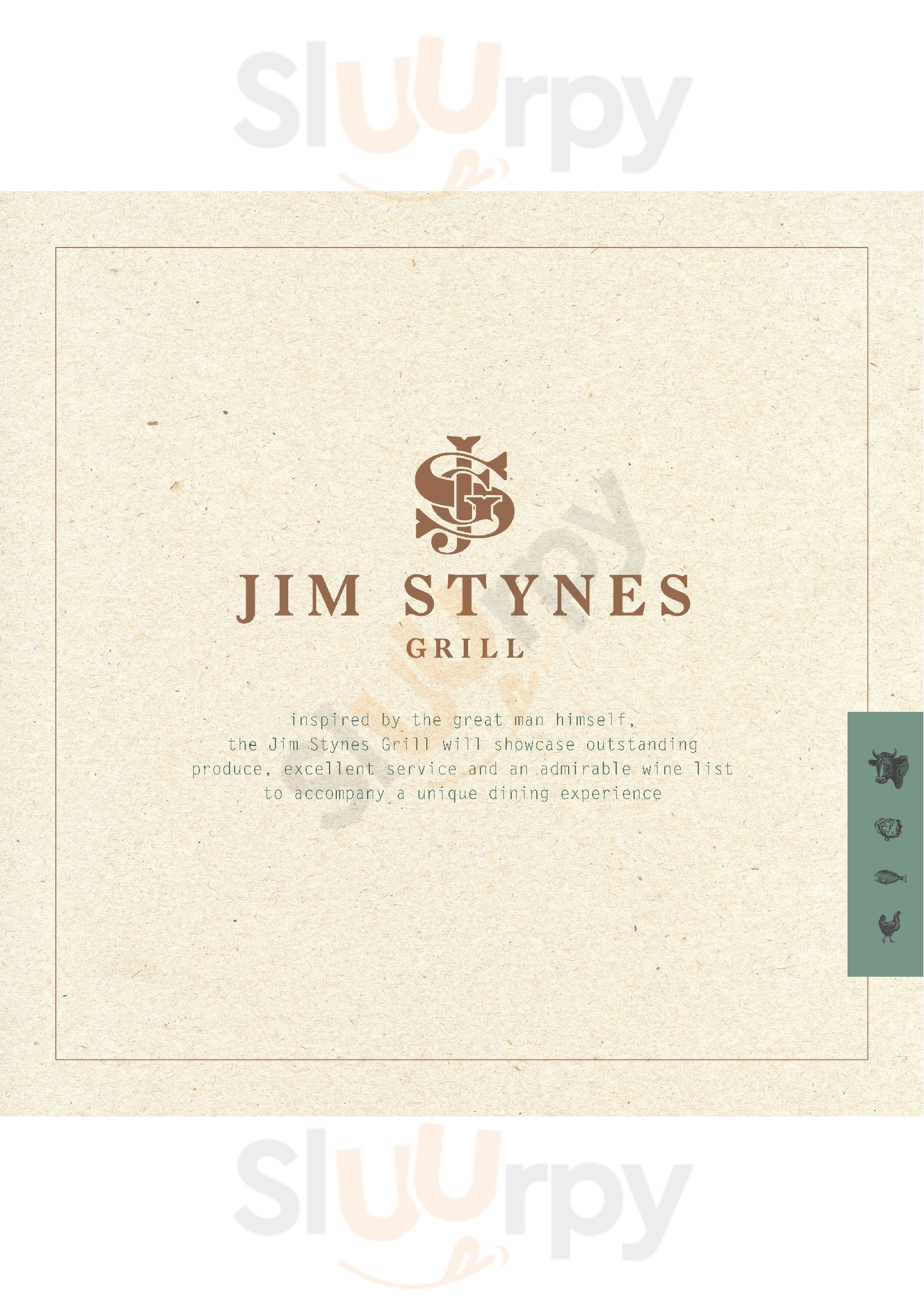 Jim Stynes Grill Richmond Menu - 1