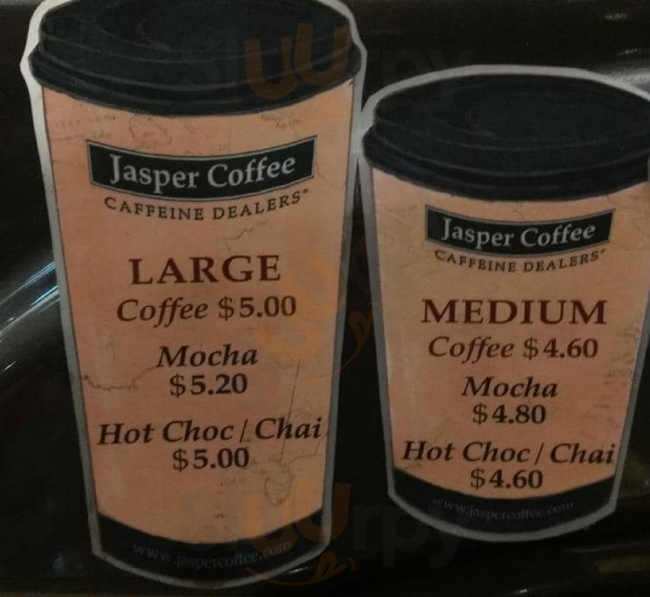 Jasper Coffee Fitzroy Menu - 1