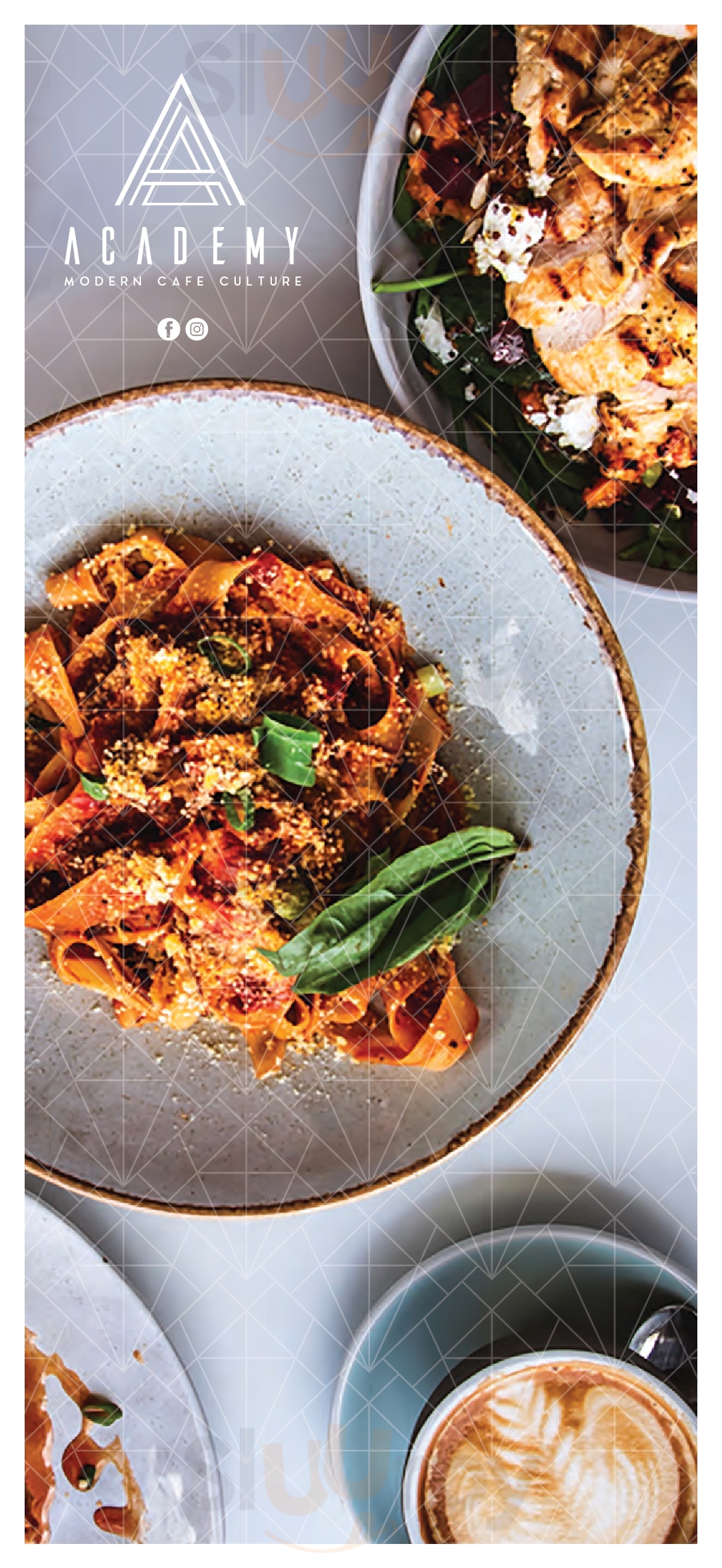 Main Menu - Academy Cafe