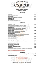 Exacta Restaurant & Bar