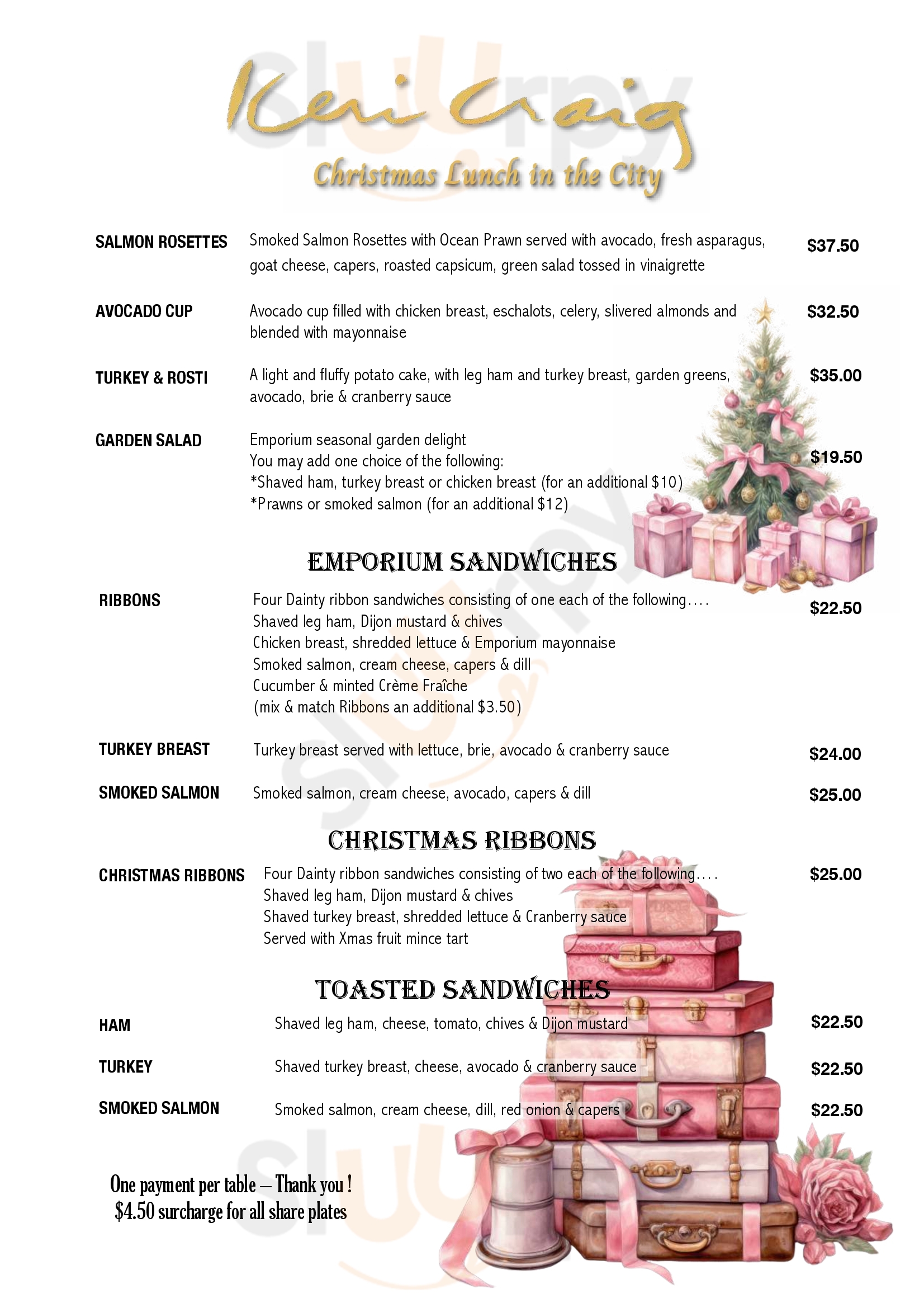 Main Menu - Keri Craig Emporium