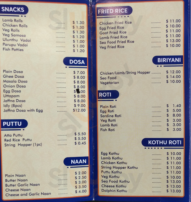 Xdream Dine In & Takeaway, Toongabbie 1416 Aurelia St Menu and Prices