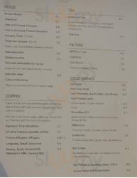 Campos Coffee menu