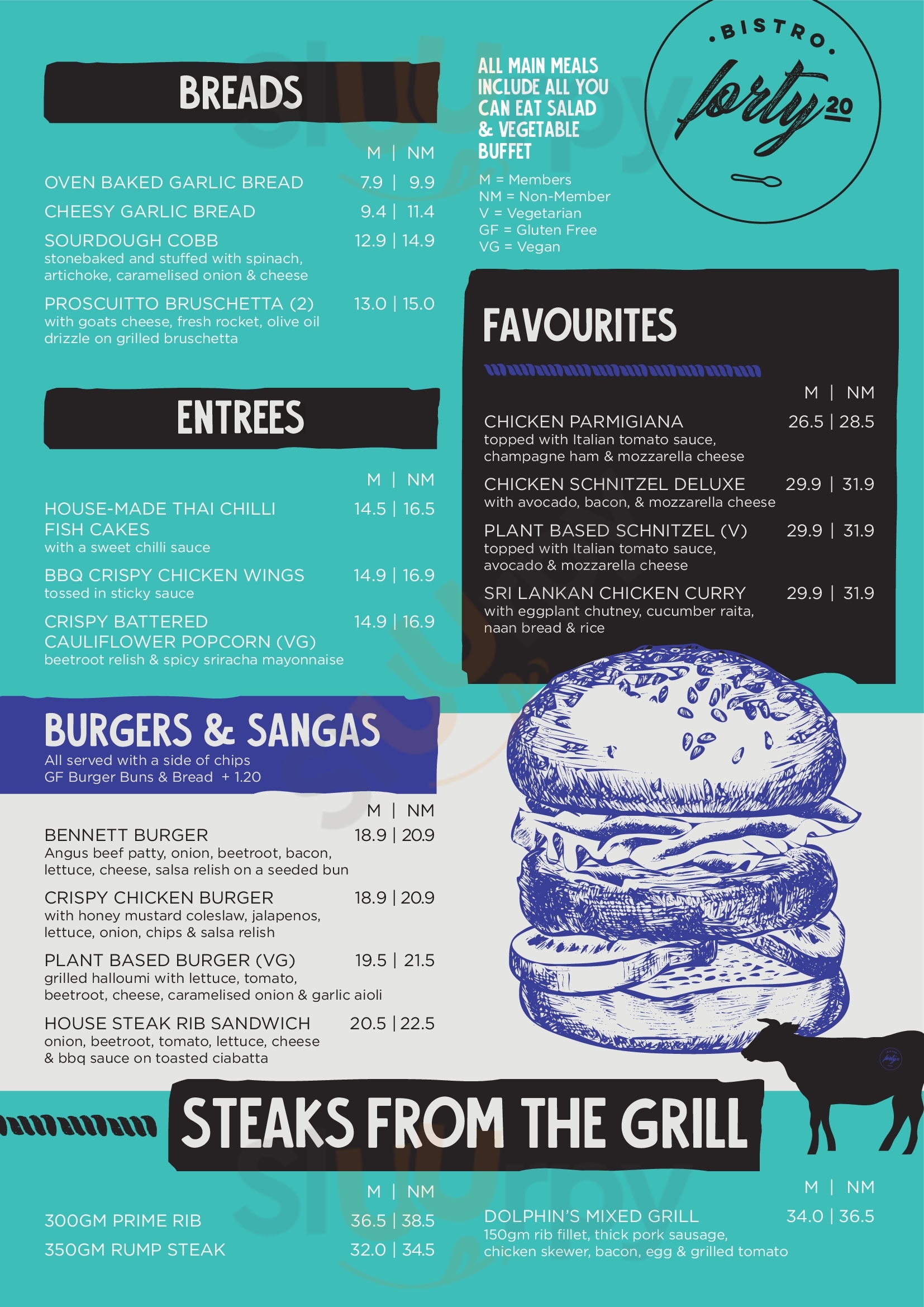 Main Menu - Redcliffe Leagues Club