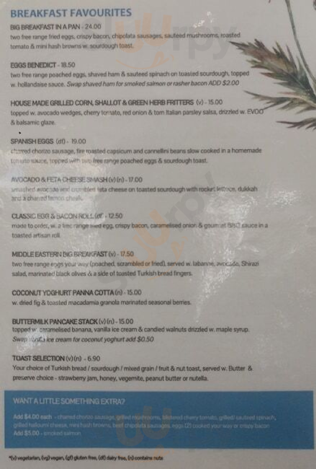 The Botanist Kitchen And Bar Brisbane Menu - 1