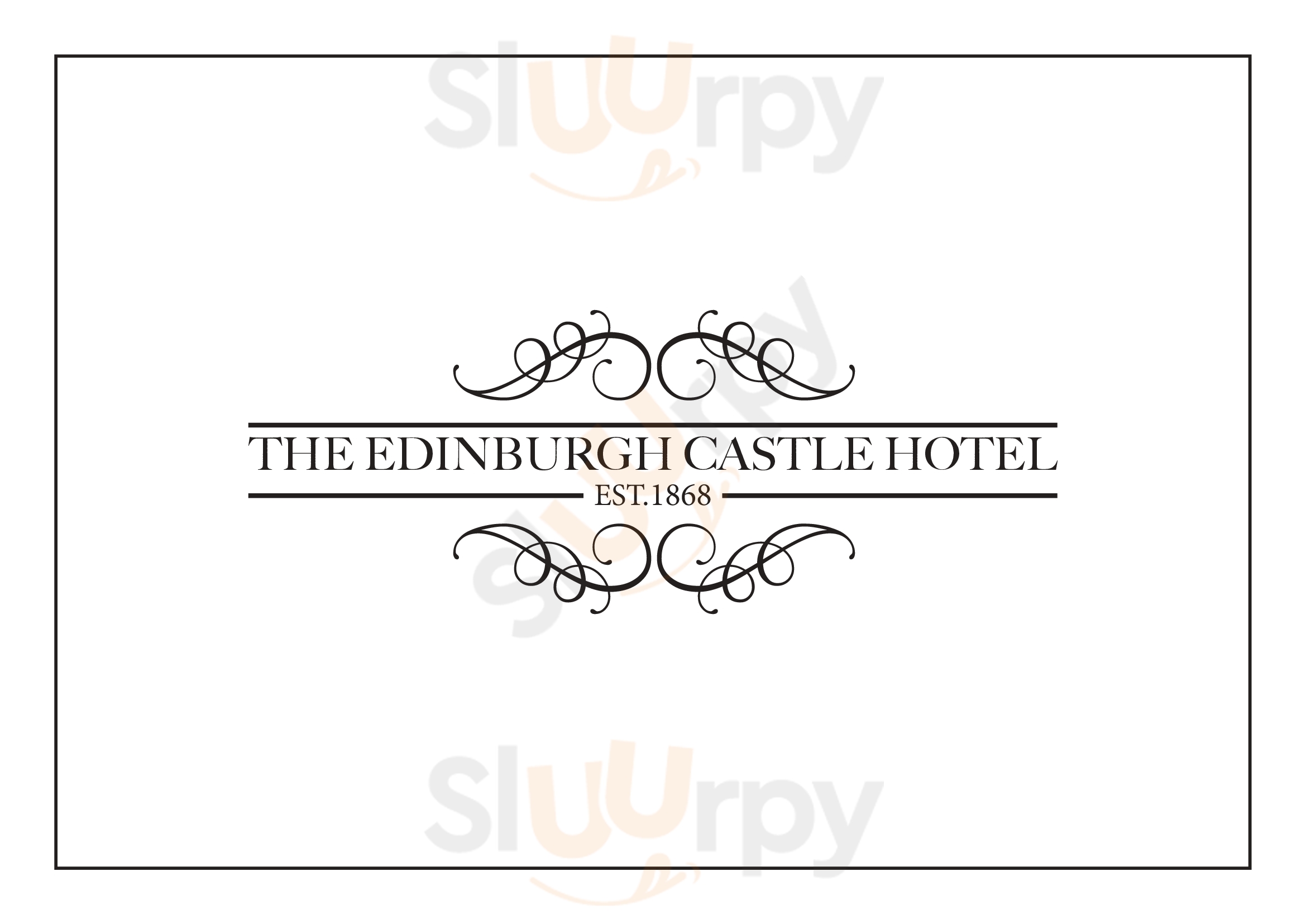 Main Menu - Edinburgh Castle Hotel