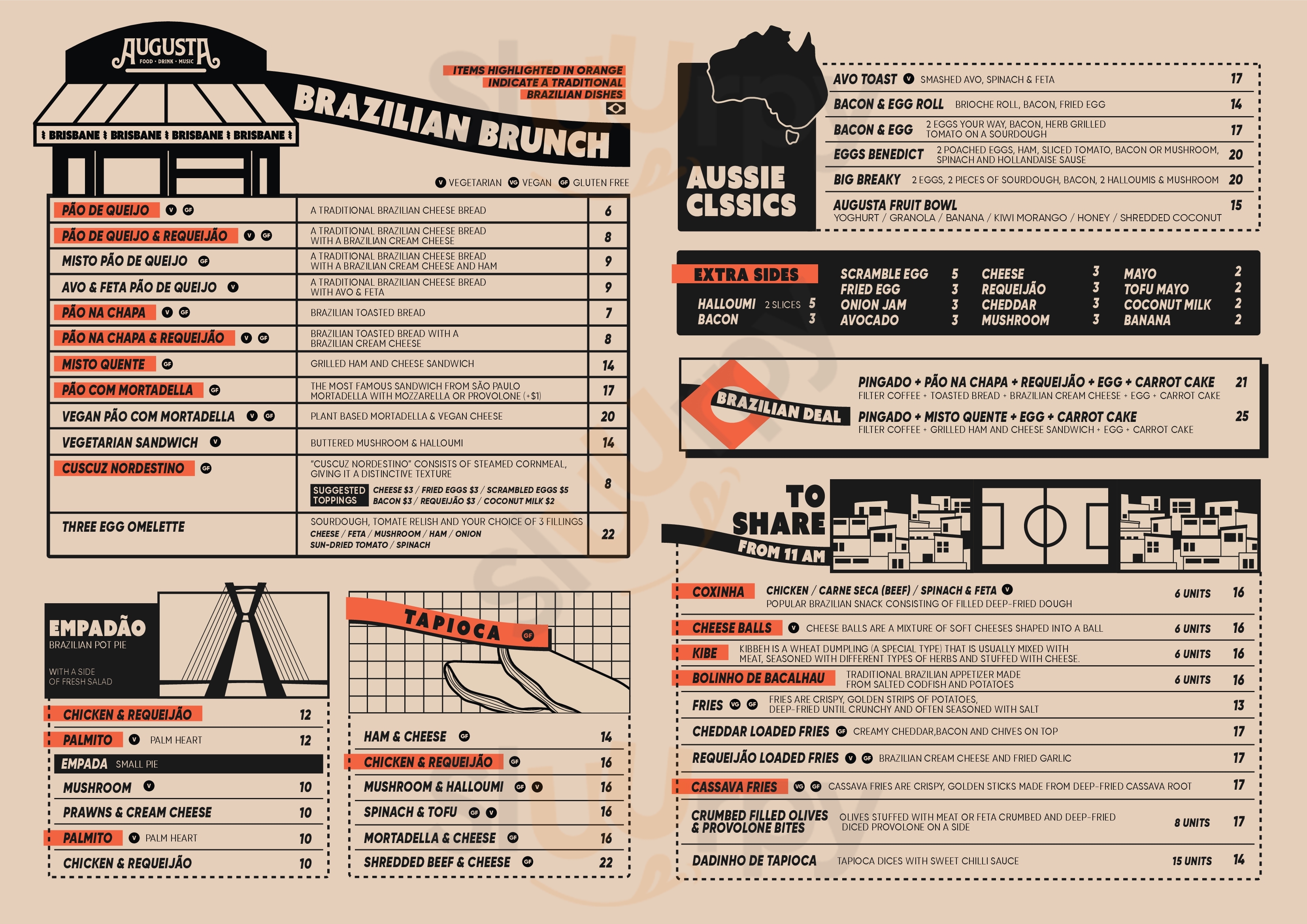 On Quay Restaurant Brisbane Menu - 1