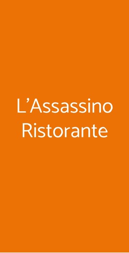 L'assassino, Chianciano Terme