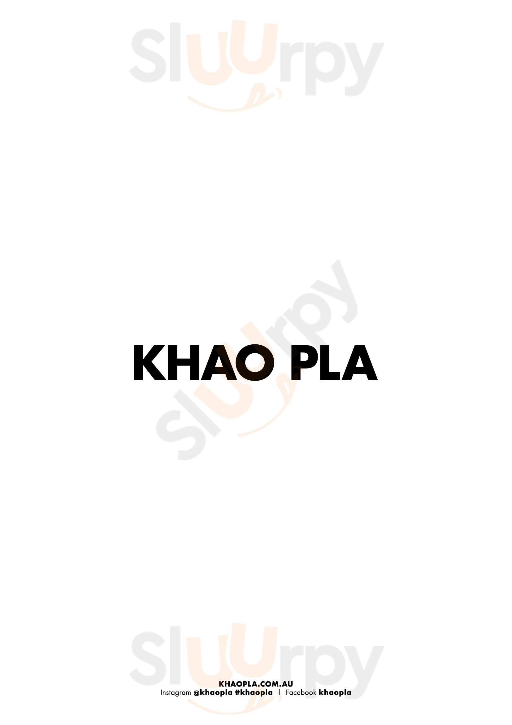 Khao Pla Chatswood Menu - 1