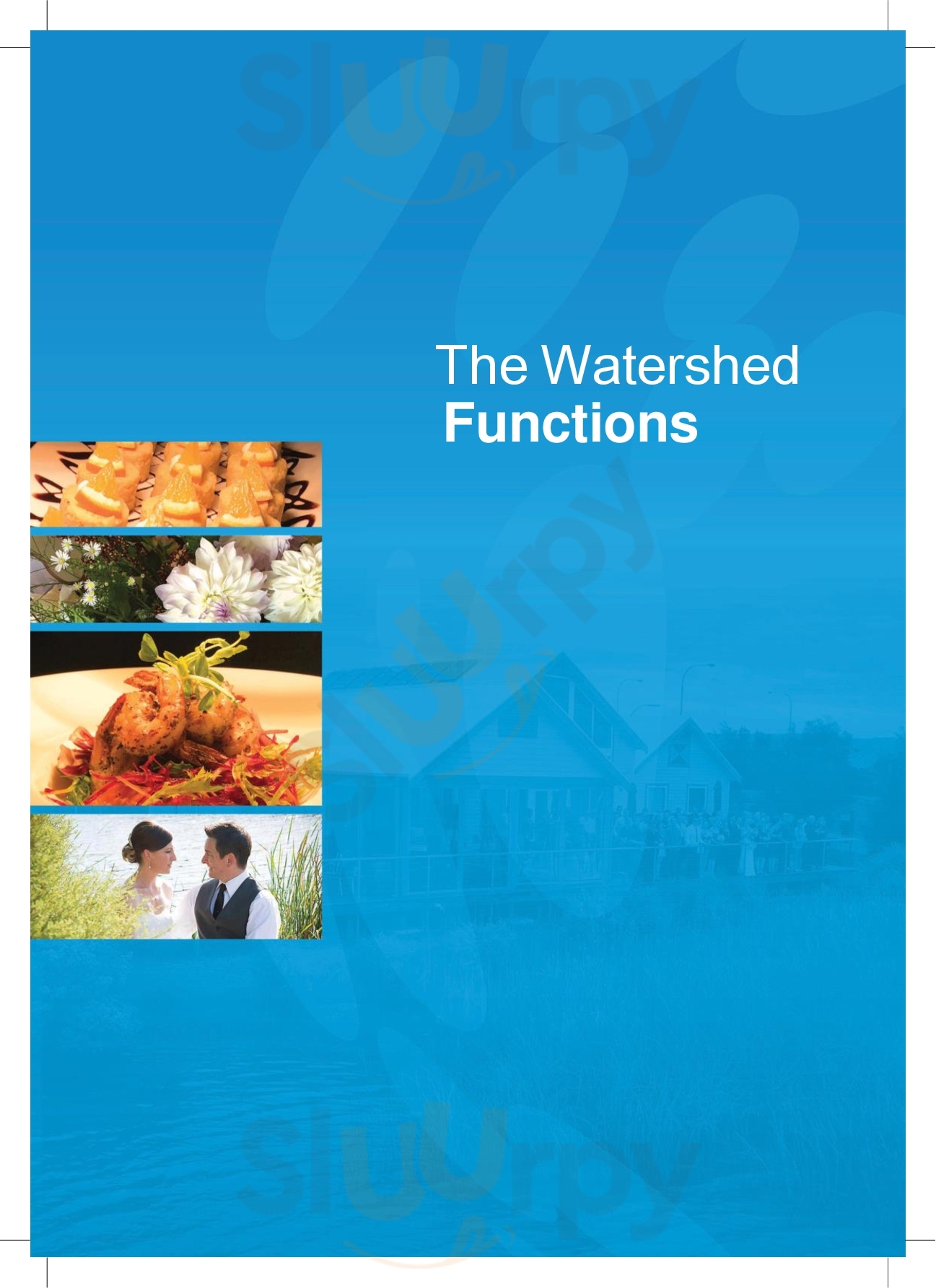 The Watershed Function Centre & Cafe Salisbury Menu - 1