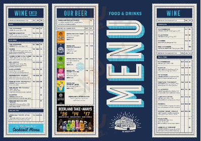 Whitfords Brewing Company menu