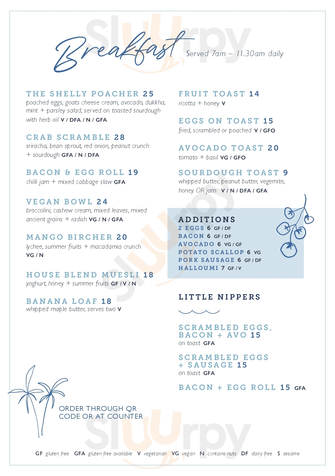 The Boathouse Shelly Beach Manly Menu - 1