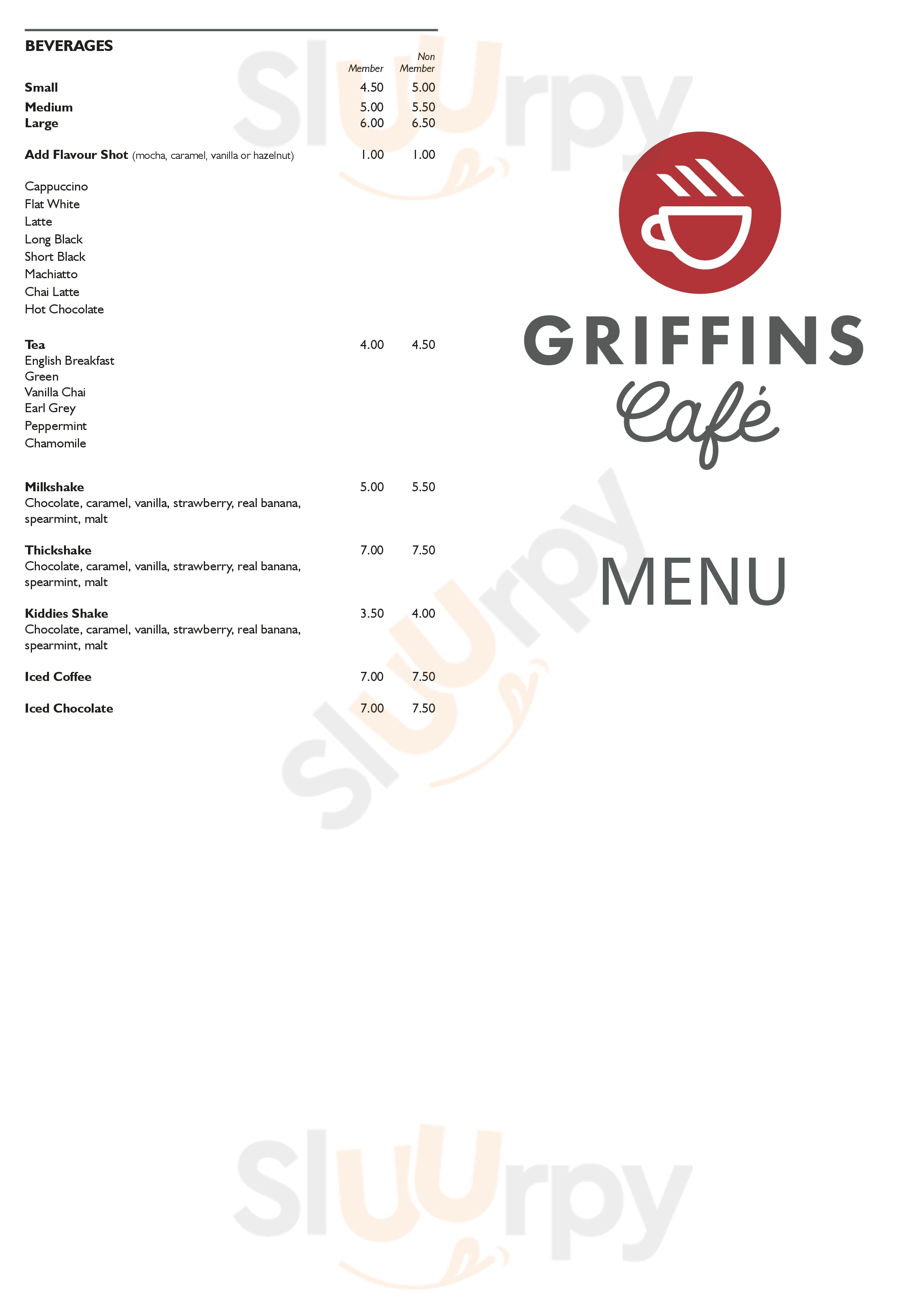 East Maitland Bowling Club East Maitland Menu - 1