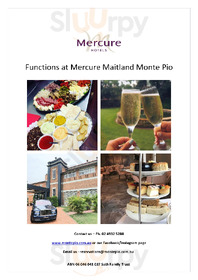 The Pines Restaurant menu