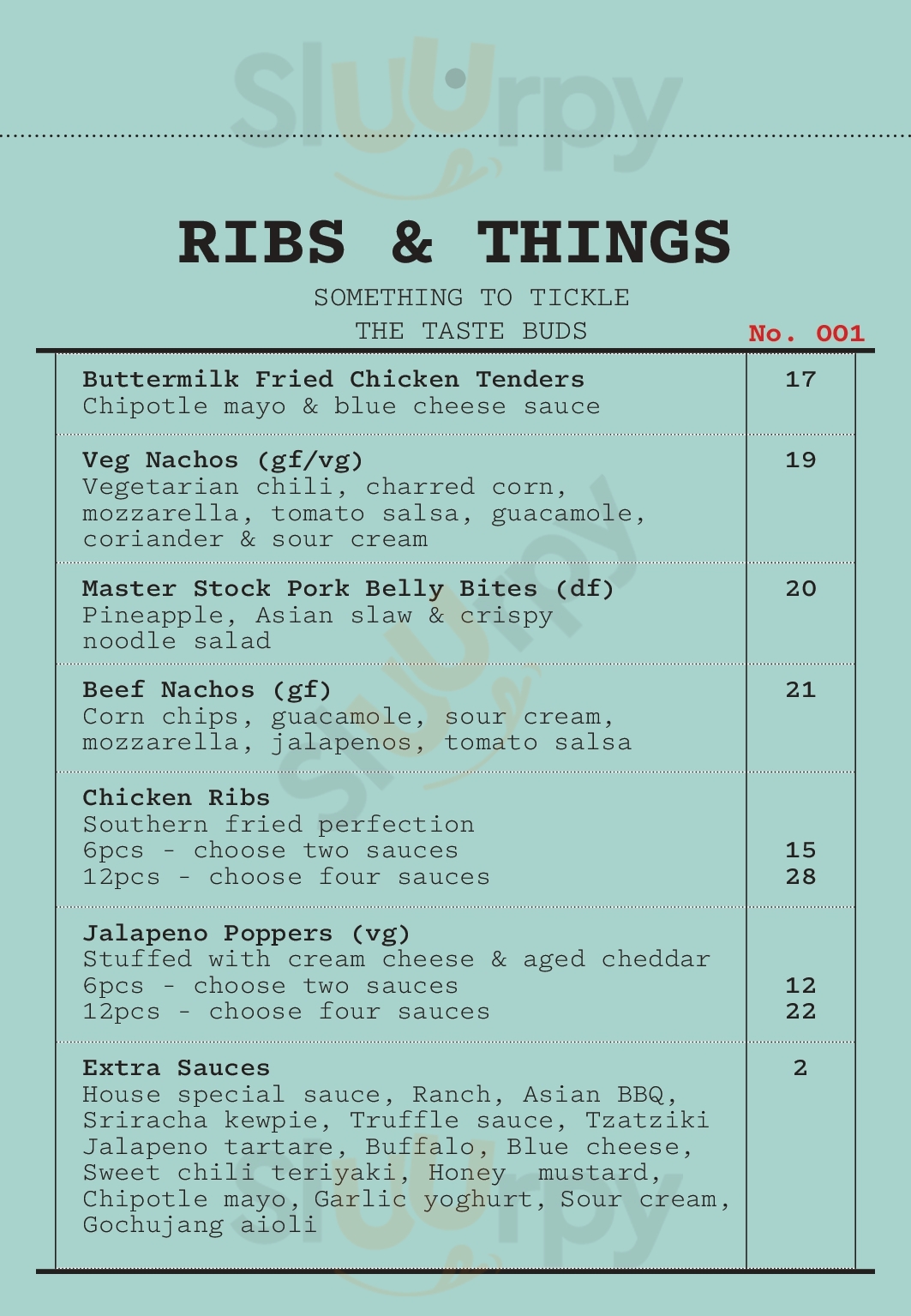 Main Menu - Viva Bar And Grill