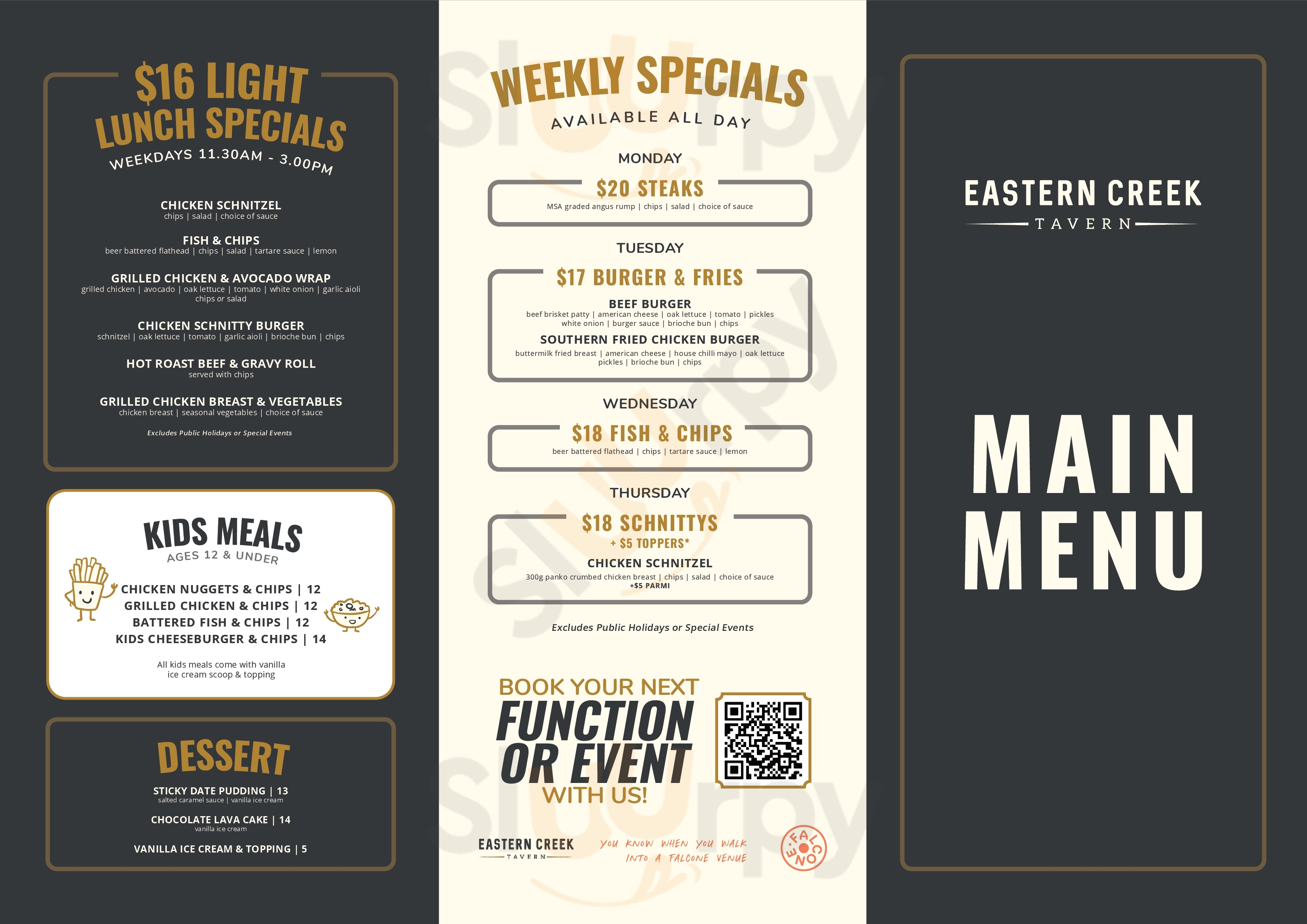 Pit Stop Cafe Eastern Creek Menu - 1