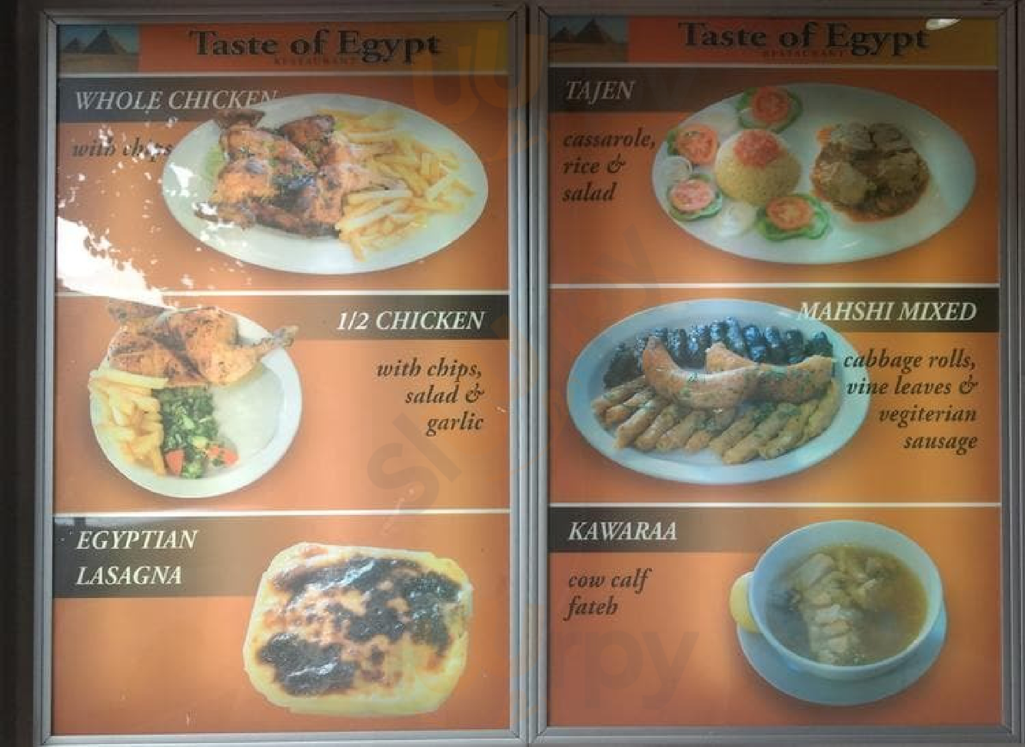 Taste Of Egypt Bankstown Menu - 1