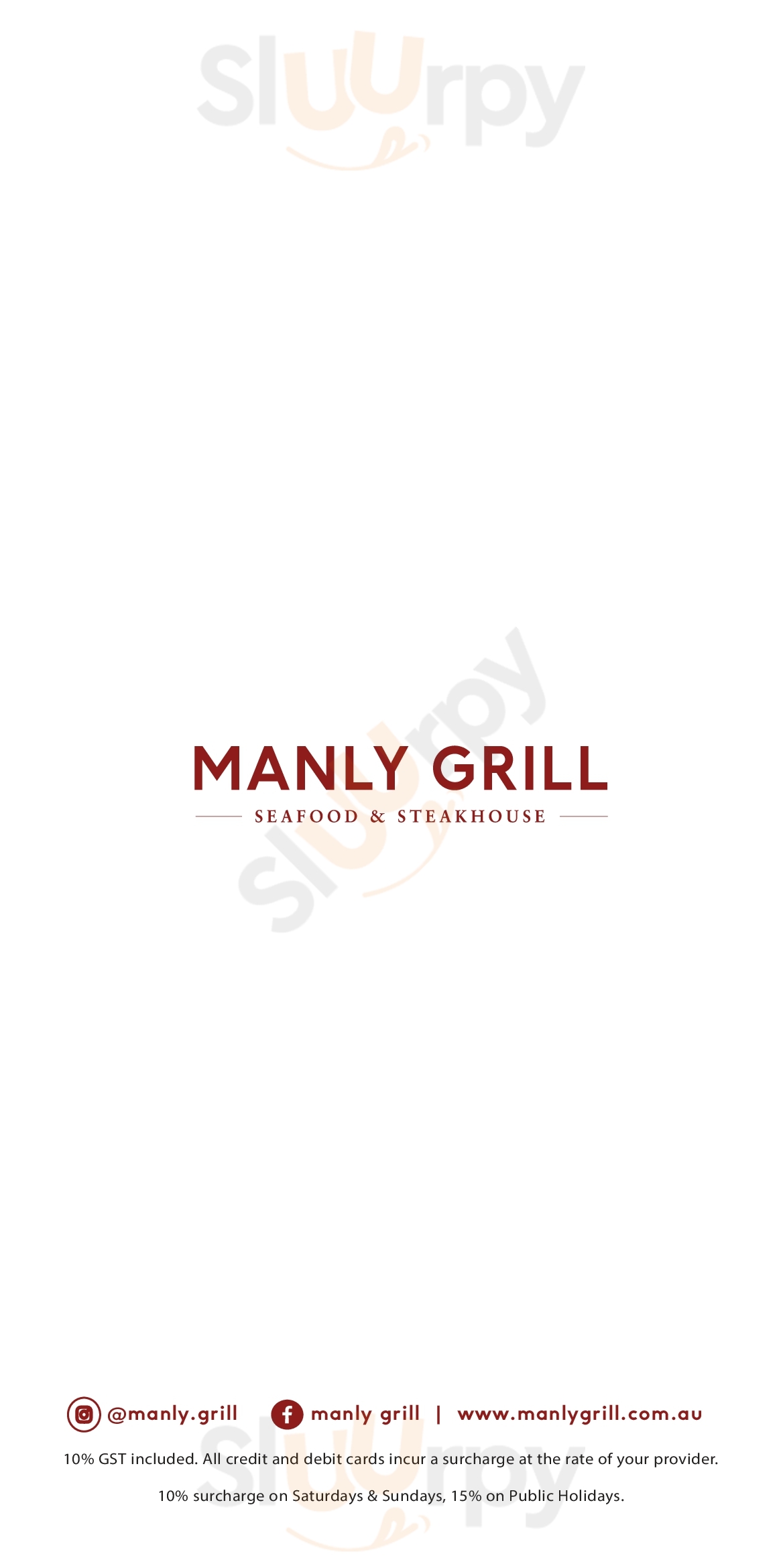 Main Menu - Sunkissed Bar And Grill