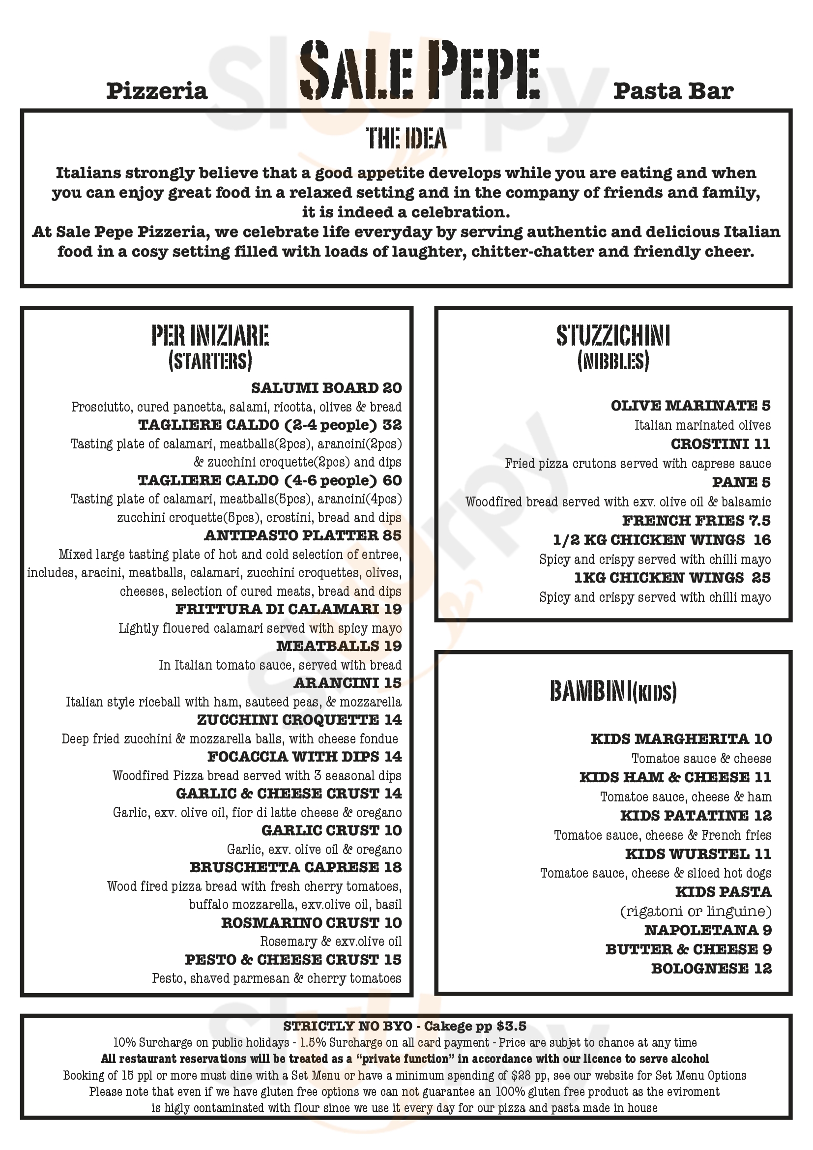 7th Day Brewery Brookvale Menu - 1