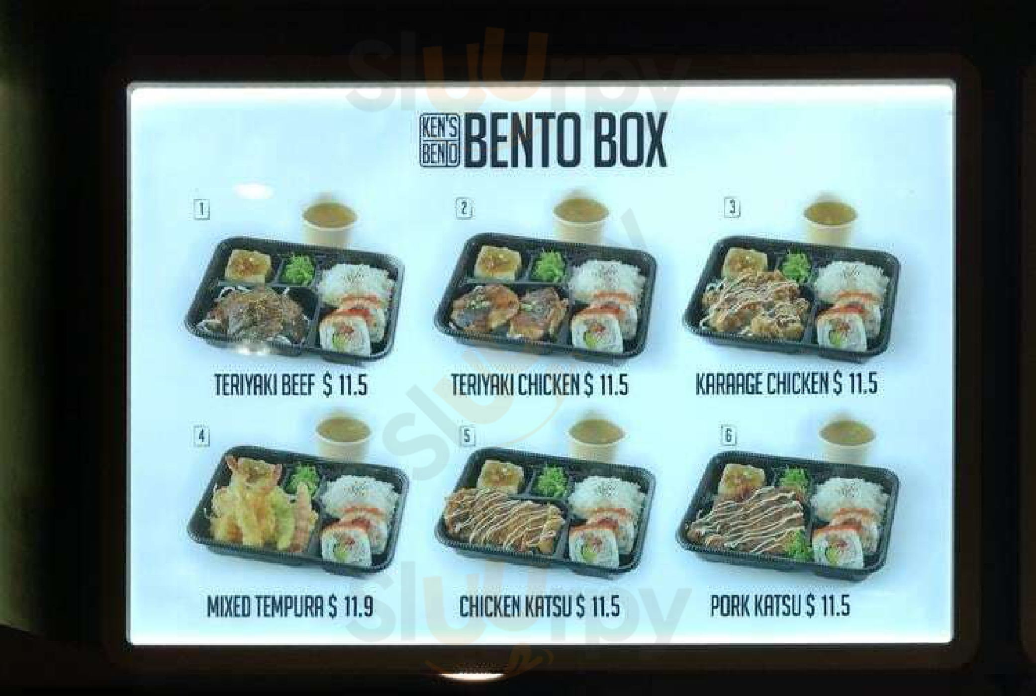 Ken's Bento Box North Ryde Menu - 1