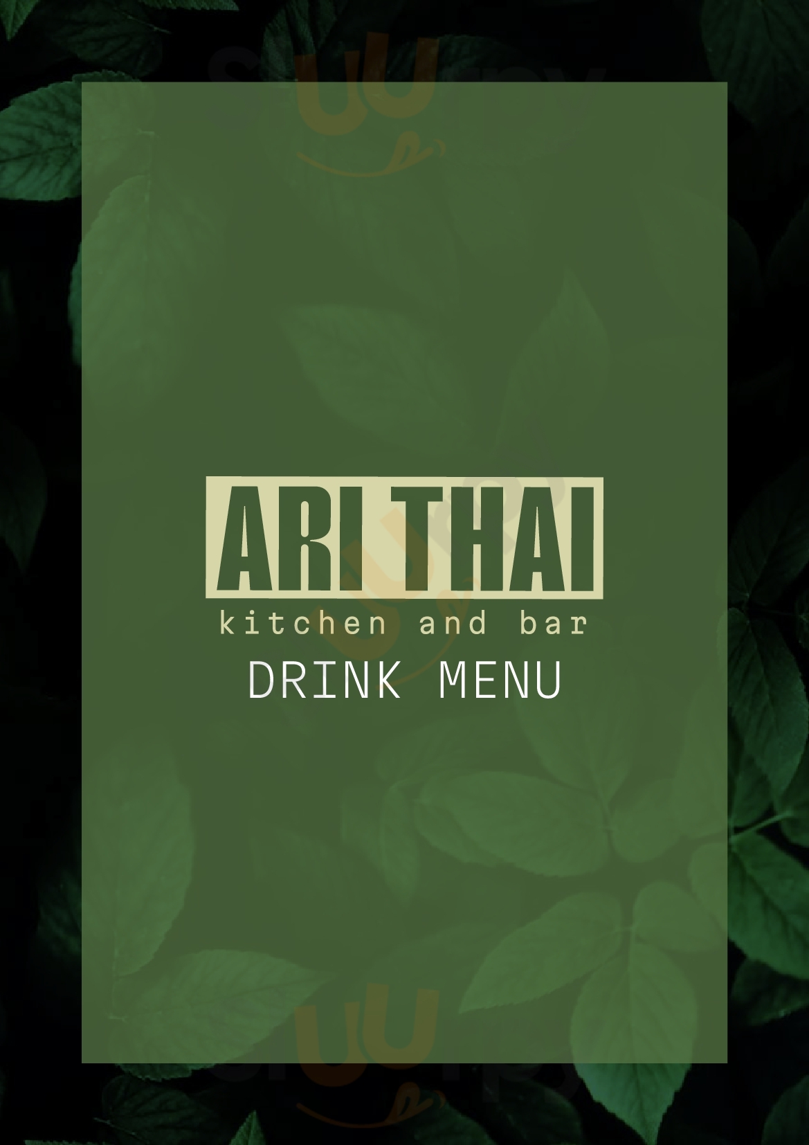 Ari Thai Robina Menu - 1