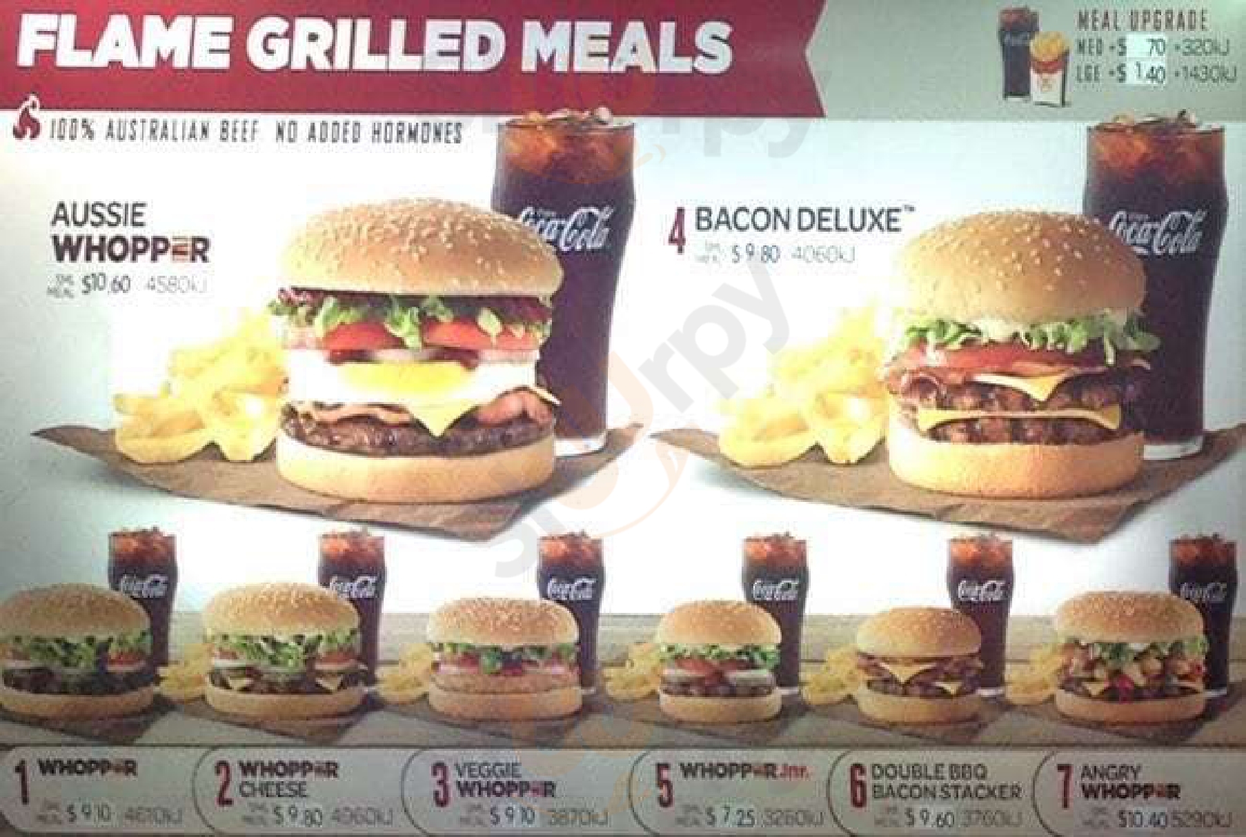 Hungry Jack's Mount Lawley Menu - 1