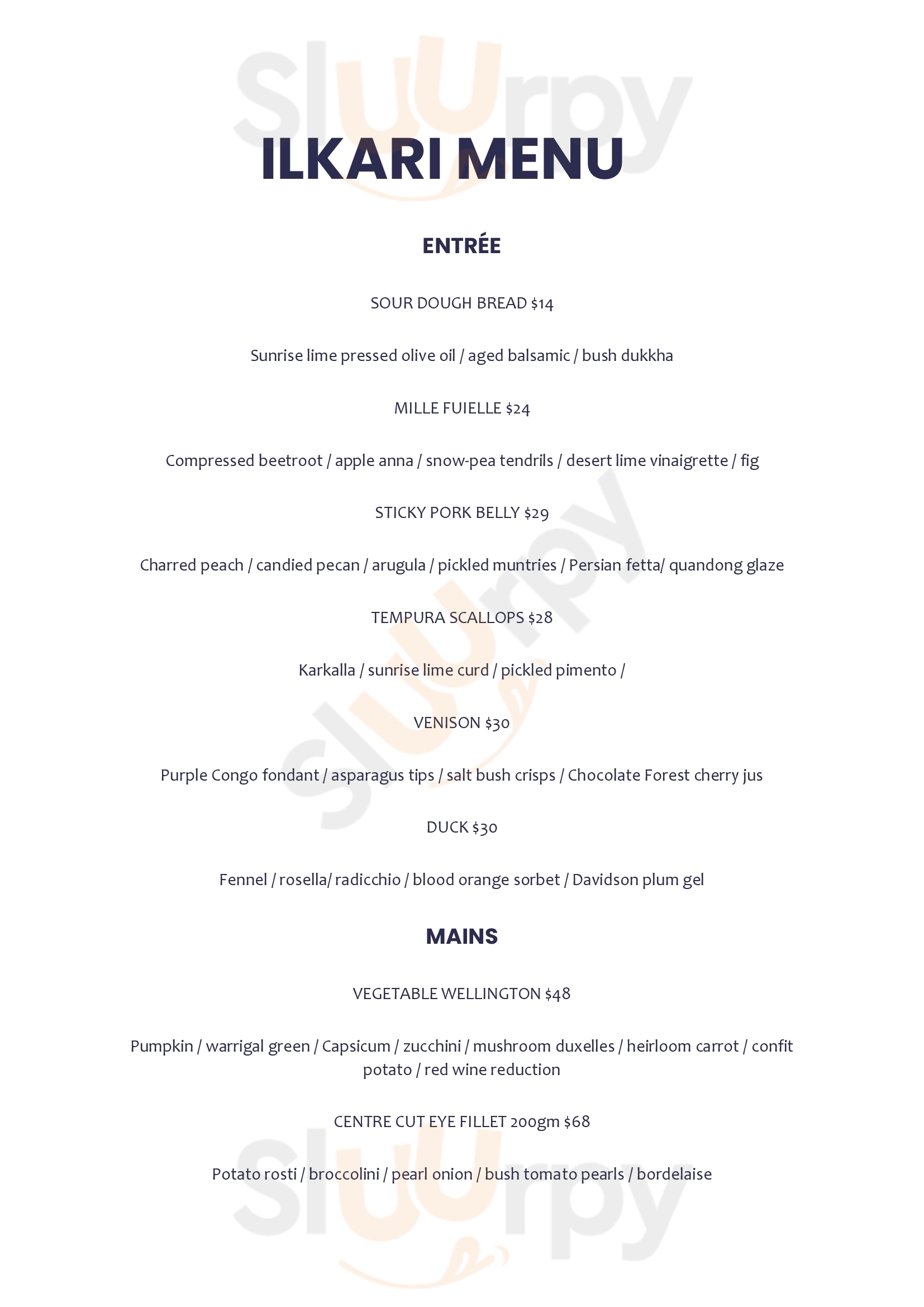 Ayers Wok Noodle Bar Yulara Menu - 1