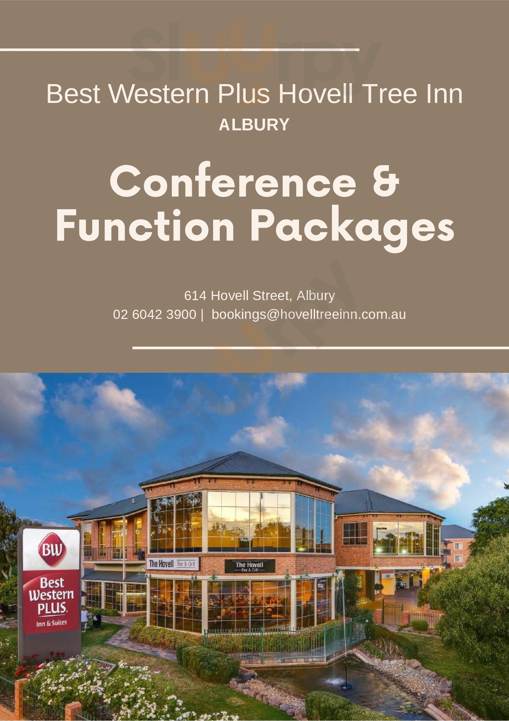 Main Menu - Hovell Bar And Grill