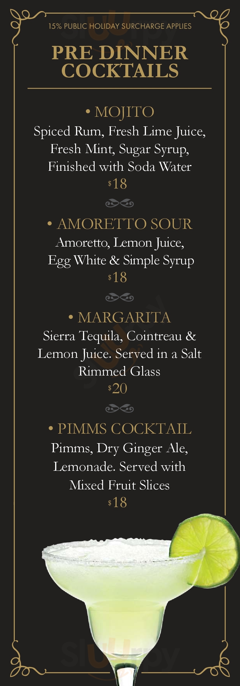 Images Restaurant Cafe And Cocktail Bar Warrnambool Menu - 1