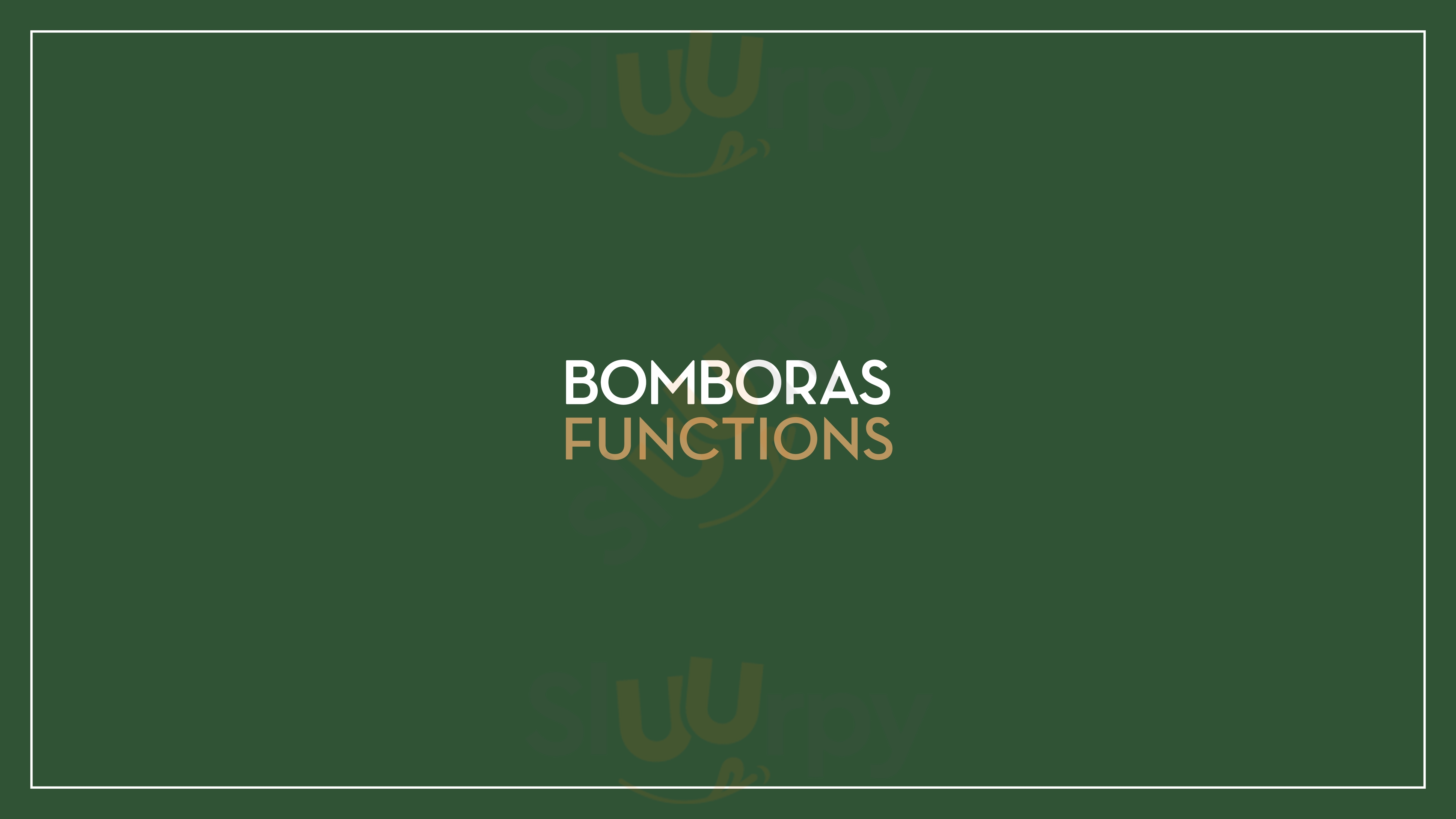 Main Menu - Bomboras