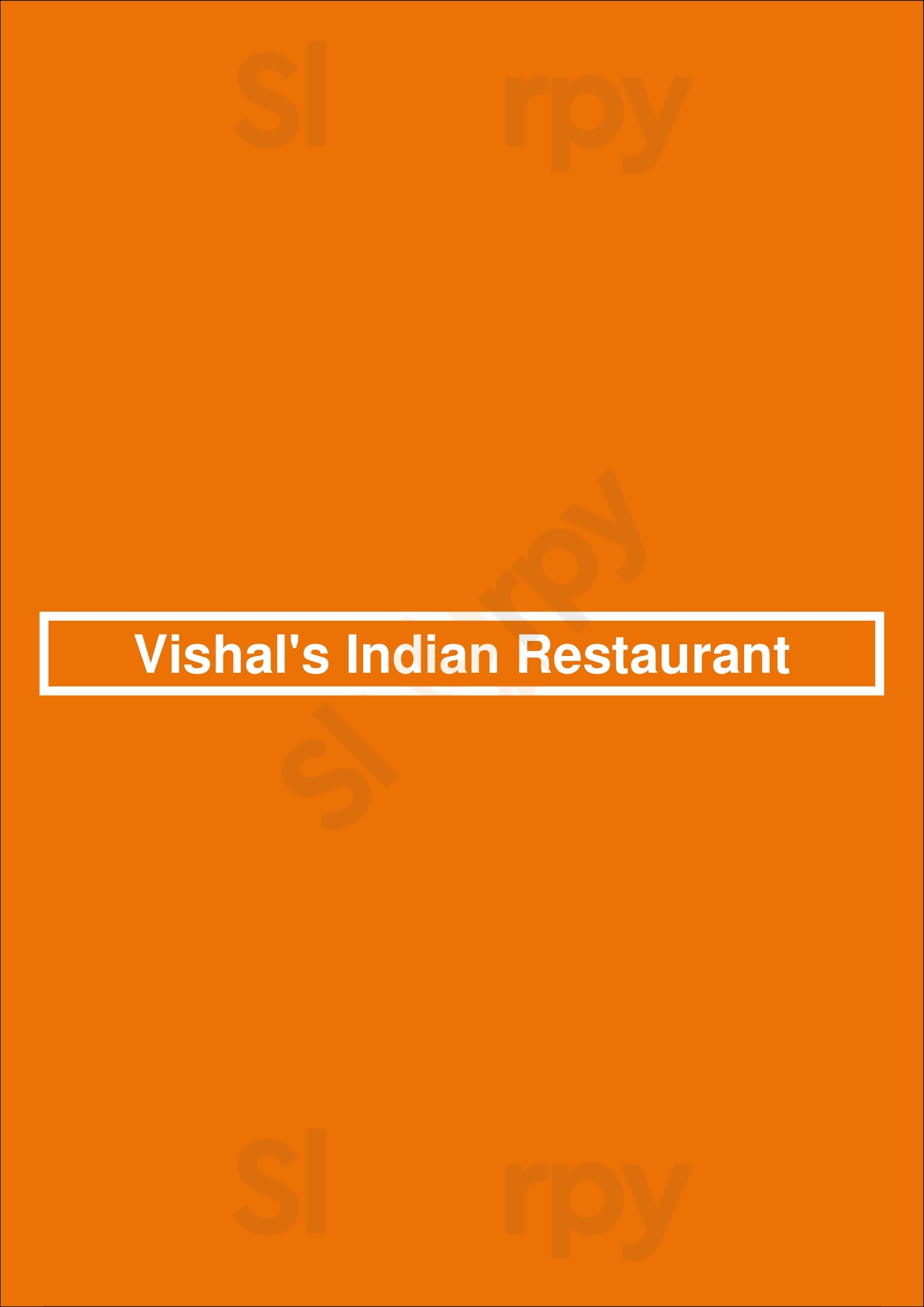 Vishal's Indian Restaurant Gosford Menu - 1