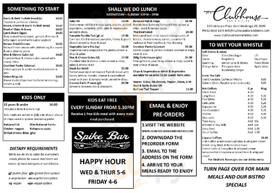 The Clubhouse Bar & Bistro