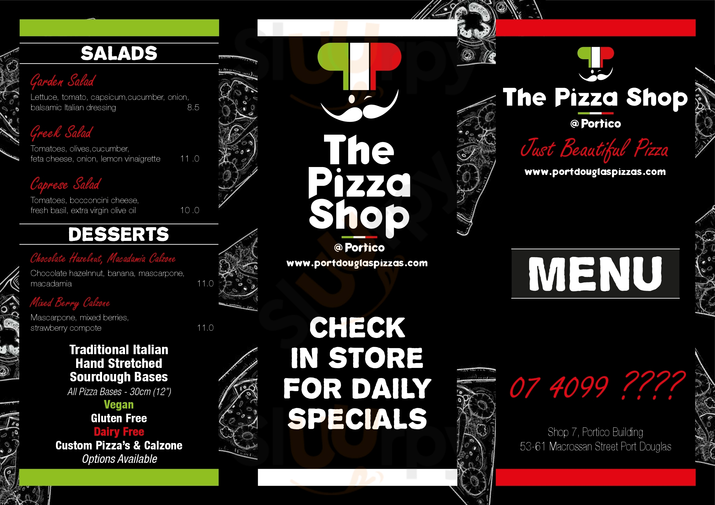 The Pizza Shop Port Douglas Menu - 1