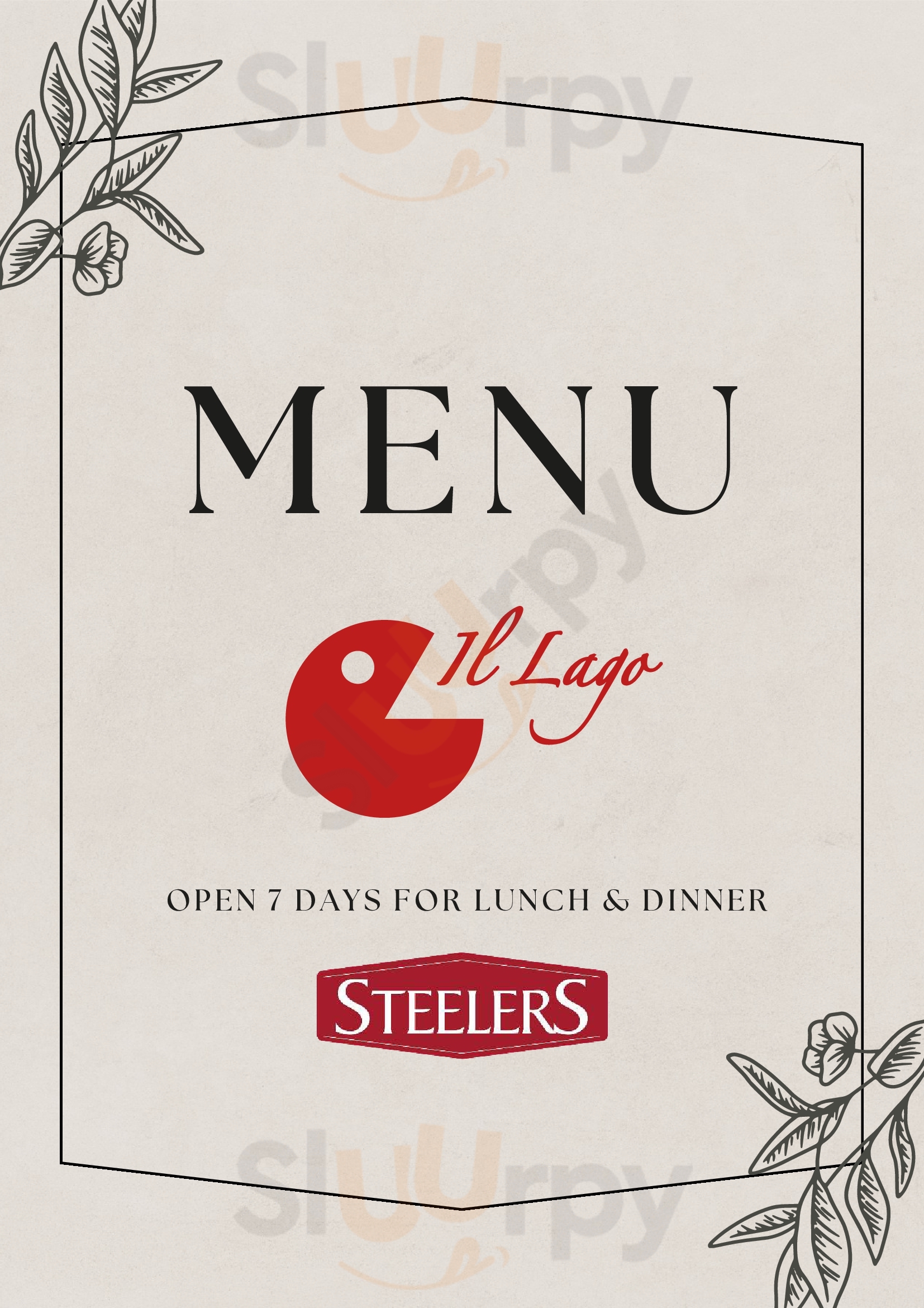 Steelers Seafood & Grill Wollongong Menu - 1