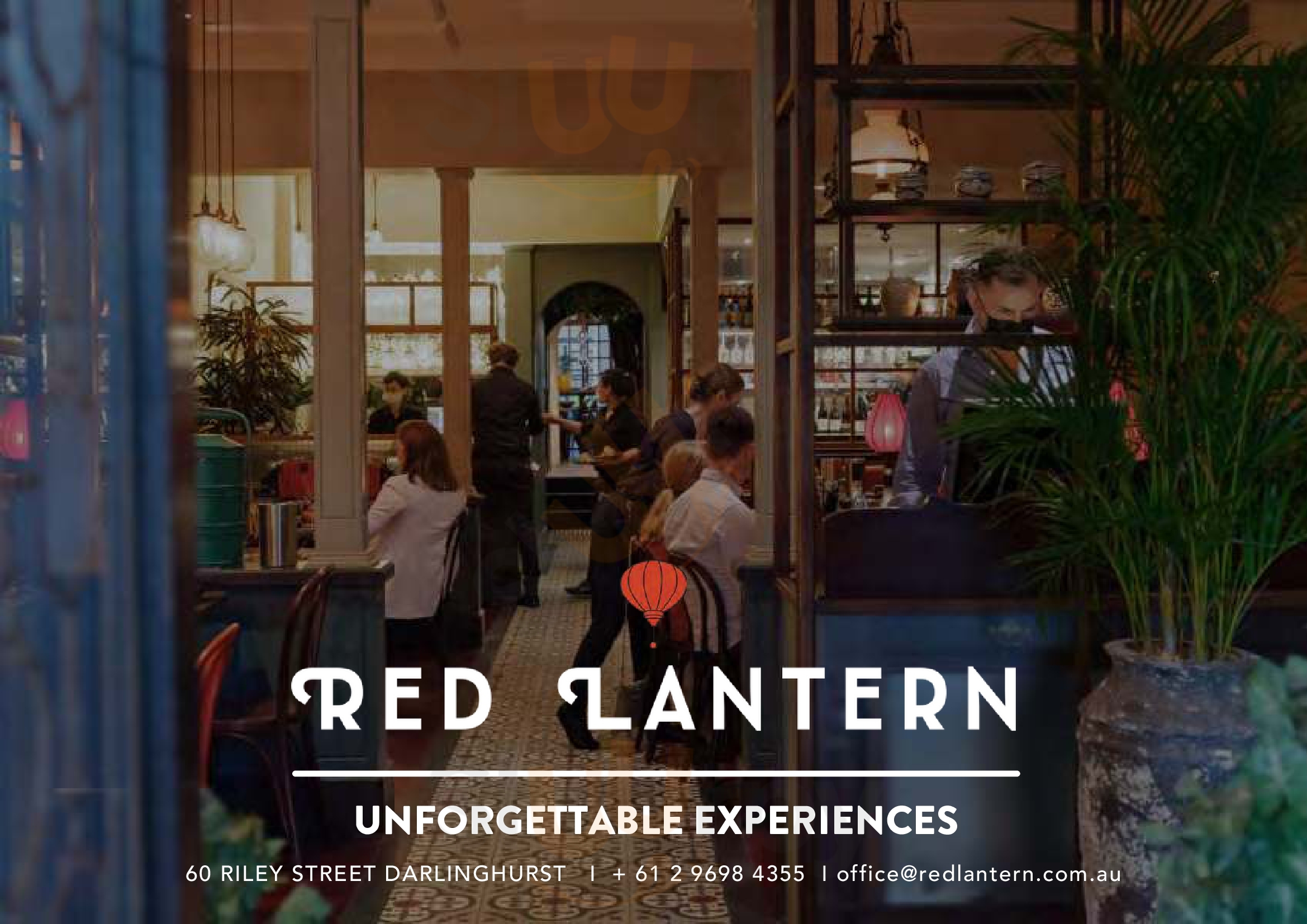 Red Lantern Restaurant & Private Dining Room Sydney Menu - 1