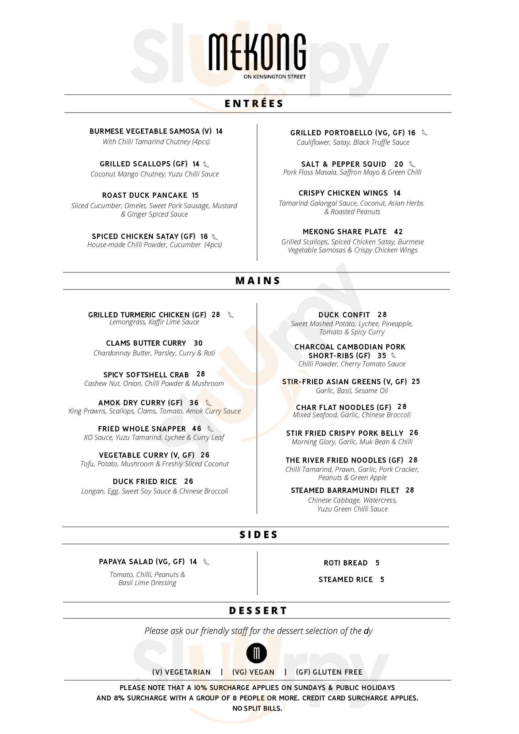 Main Menu - The Press Club