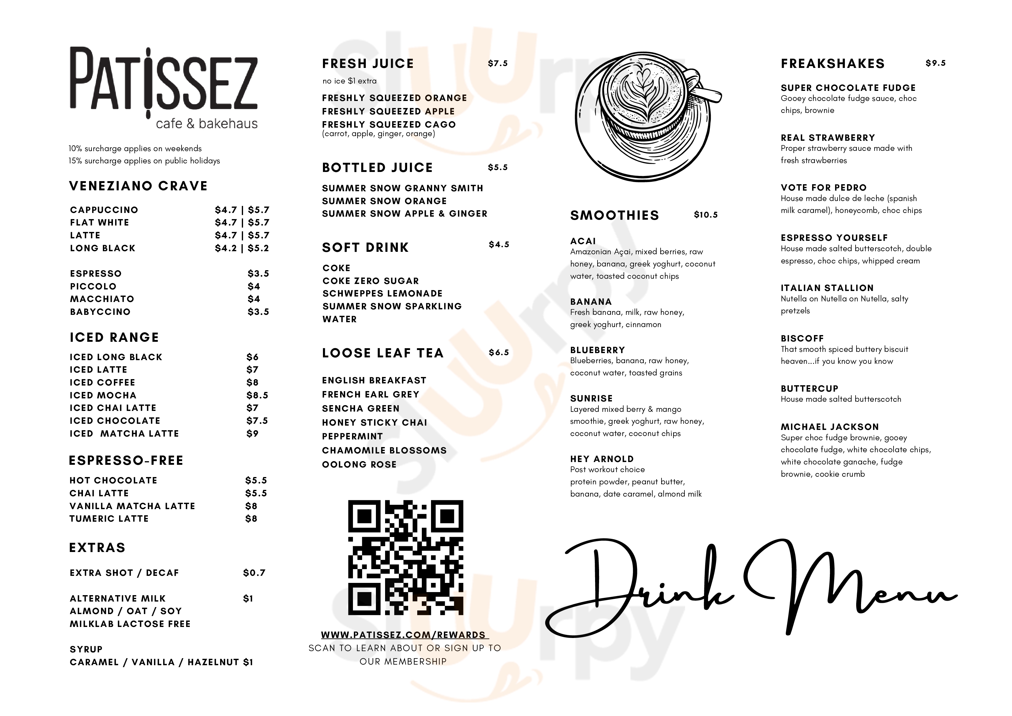 Main Menu - Patissez
